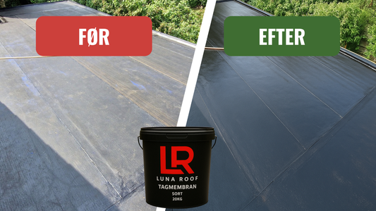 Tagmembran til garage i Ballerup – flot resultat og langtidsholdbar løsning