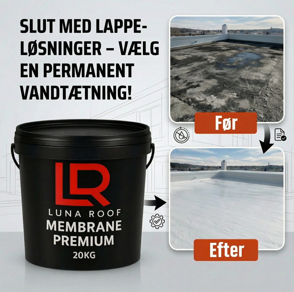 Membrane de toiture blanche Premium 20 kg-Refroidit le bâtiment